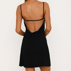 You Can Have It All Mini Dress Black