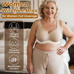 🔥Hot Sale 49% OFF!!⚡ -Super firming bra | Women Wirefree Seamless Bras 👍No more sagging breasts