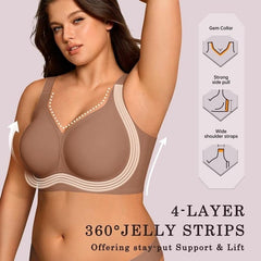 🔥Hot Sale 49% OFF!!⚡ -Super firming bra | Women Wirefree Seamless Bras 👍No more sagging breasts