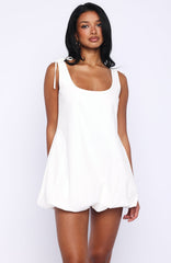 Sand In My Hair Mini Dress White